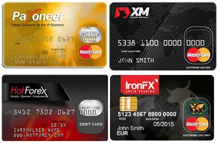 forex bank cards opțiuni simon vine pentru profesioniști